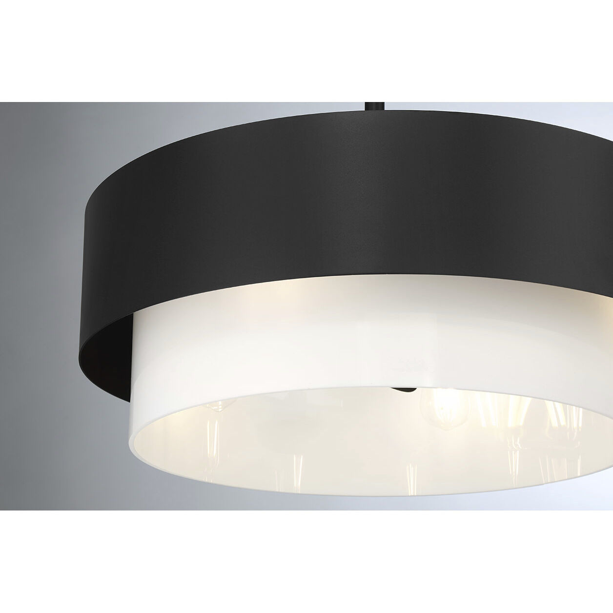 Diana 12 inch Matte Black with Black Blades Fan D'Lier